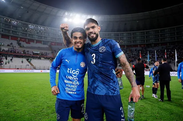 Omar Alderete, Perú vs Paraguay