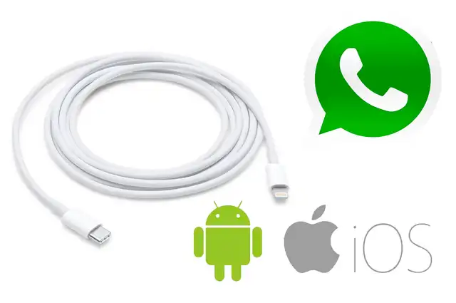  WhatsApp necesitará un cable tipo C a Lightning   