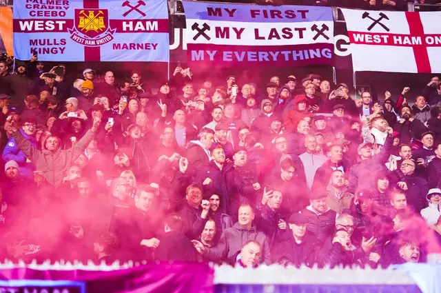 West Ham y su ferviente hinchada