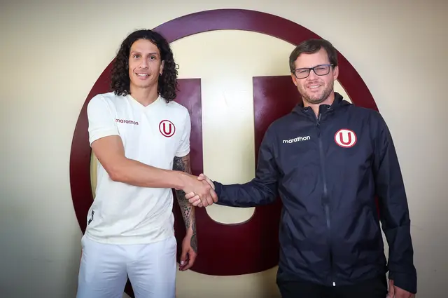  <strong>Williams Riveros con Manuel Barreto</strong>   