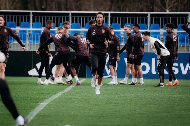 Alemania se viene preparando para el partido contra Perú.