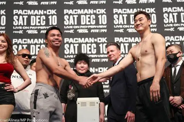 La primera pelea de exhibición de Manny Pacquiao vs DK Yoo La primera pelea de exhibición de Manny Pacquiao vs DK Yoo