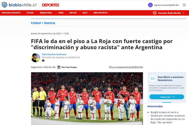 Selección chilena