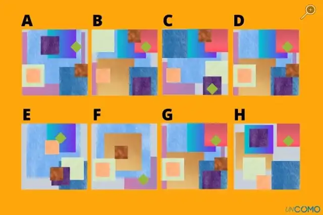 Reto visual: identifica los dos cuadros iguales.   