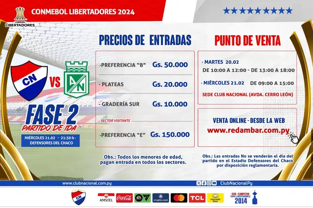 Nacional vs Atlético Nacional