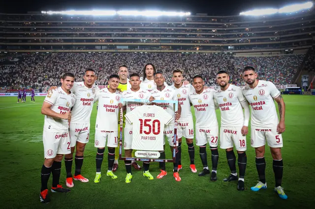 Edison Flores sumó 150 partidos con Universitario desde su debut. | FOTO: Prensa Universitario Edison Flores sumó 150 partidos con Universitario desde su debut. | FOTO: Prensa Universitario