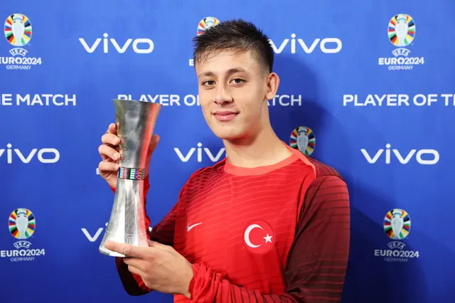  Arda Güler fue elegido el jugador del partido ante Georgia.   