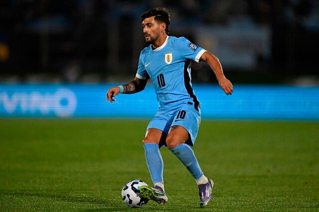 De Arrascaeta, Perú vs Uruguay