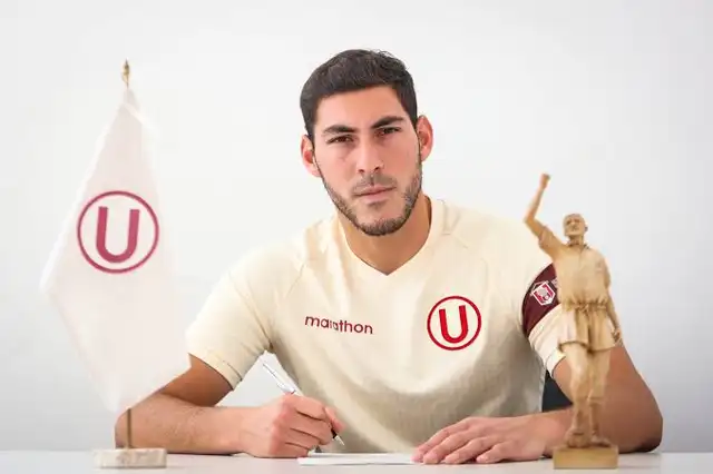 Marcos Saravia llegó a Universitario en el 2023