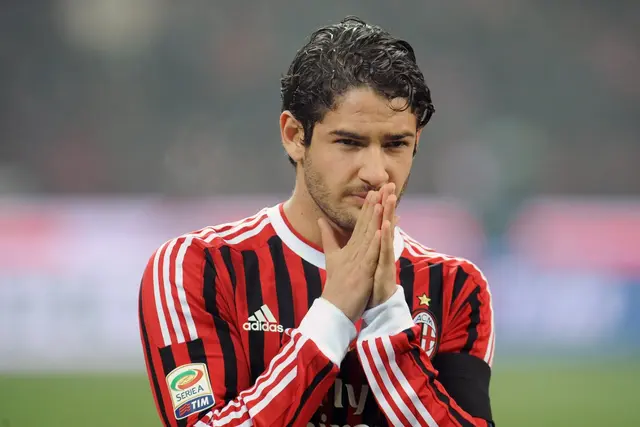 Alexandre Pato en el AC Milán.   