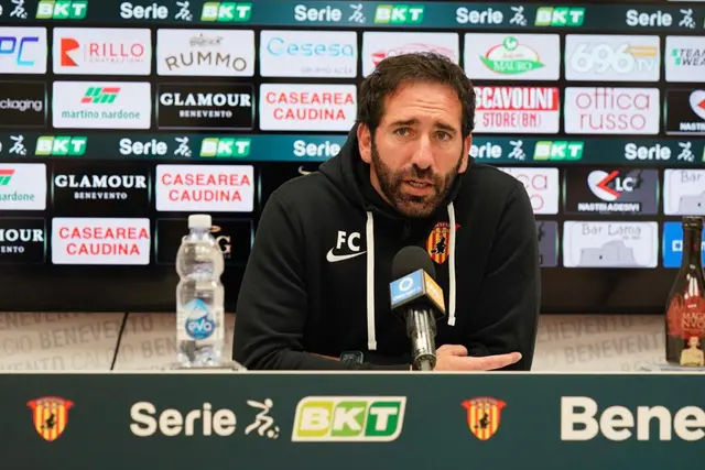 Fabio Caserta en conferencia de prensa.