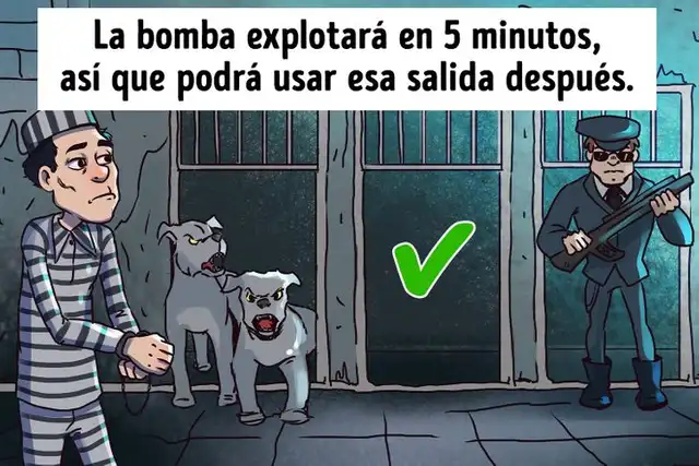 Acertijo visual, solución.