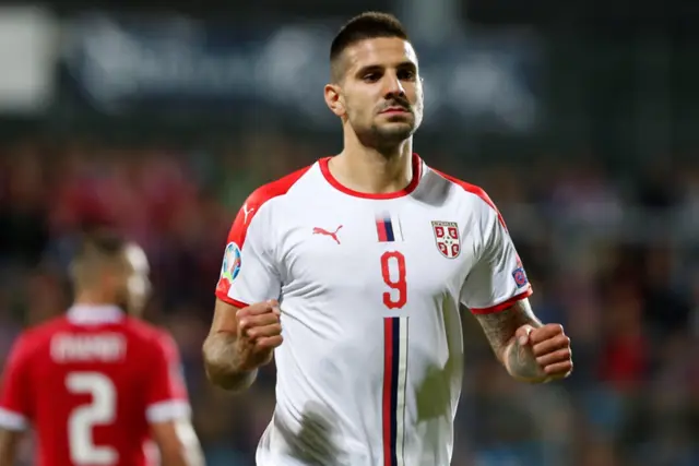 Mitrovic fue el goleador de Serbia en las eliminatorias europeas a Qatar 2022 con 8 tantos.   