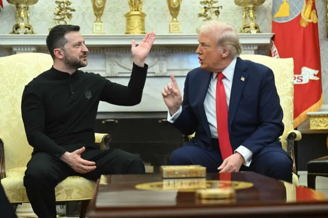 Donald Trump Volodymyr Zelensky