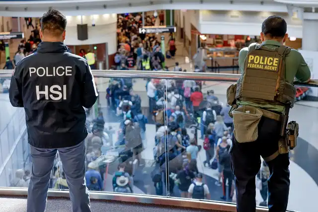 ICE está en los aeropuertos de Estados Unidos
