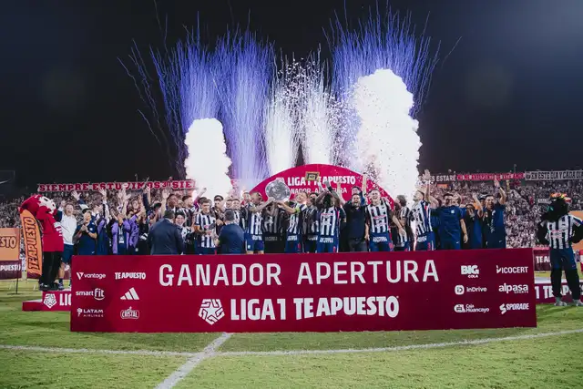 Alianza Lima salió campeón del Torneo Apertura de la Liga 1 2026