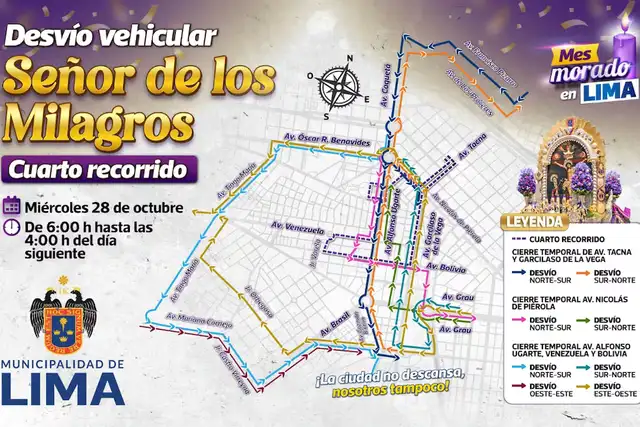 procesion del señor de los milagros