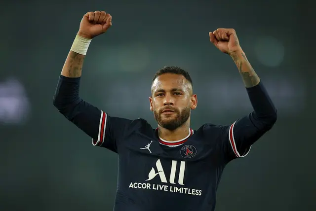 Neymar en PSG en busca del gol