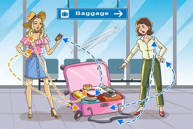 Pistas sobre a quién le pertenece la maleta rosada