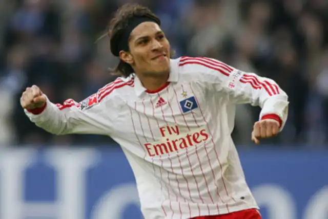 Paolo Guerrero en Hamburgo