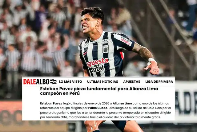 Esteban Pavez, Alianza Lima