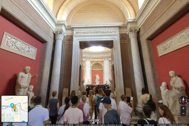 Ciudad del Vaticano desde Google Maps