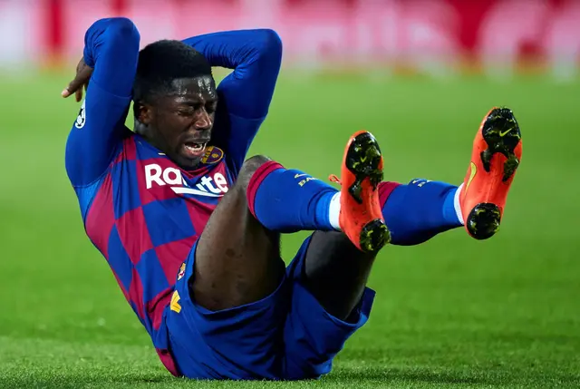 Ousmane Dembelé en Barcelona