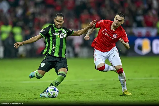Internacional viene de ganarle a América Mineiro.