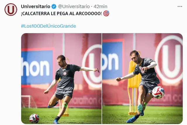 Horacio Calcaterra, Universitario Horacio Calcaterra, Universitario