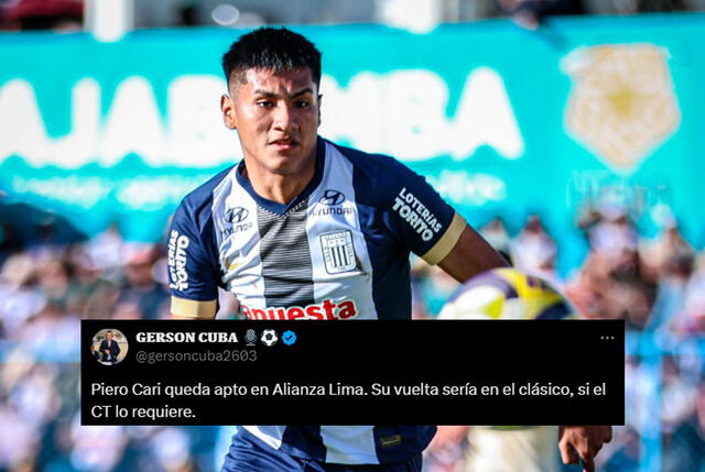 Piero Cari, Alianza Lima
