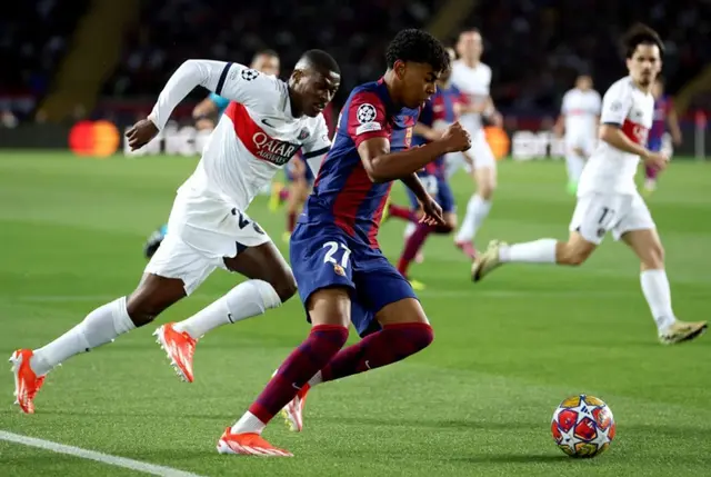 Barcelona vs PSG por Champions League
