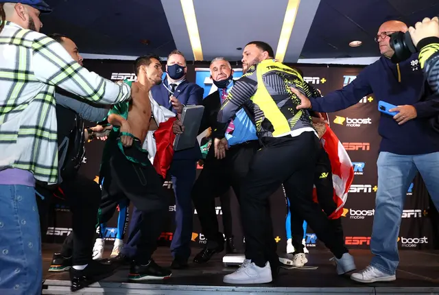 Careo entre Josué Vargas y José Zepeda