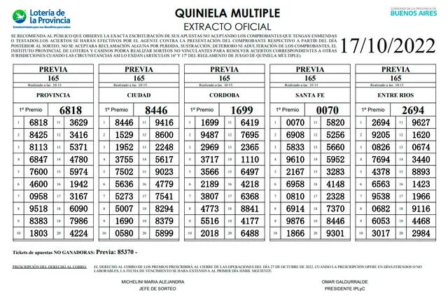 La PREVIA quiniela La PREVIA quiniela