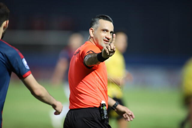 Carlos Benítez será el árbitro del Olimpia vs. Sportivo Trinidense.