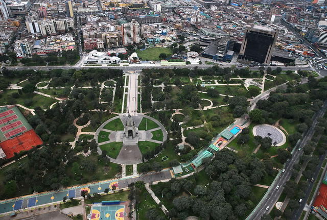 Campo de Marte en el distrito de Jesús María.