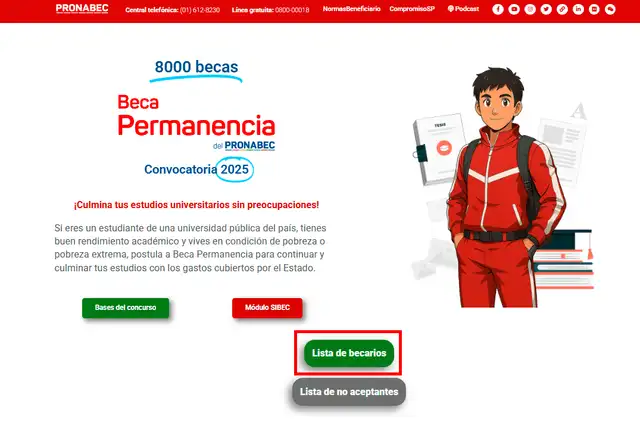 Beca Permanencia 2025 Beca Permanencia 2025