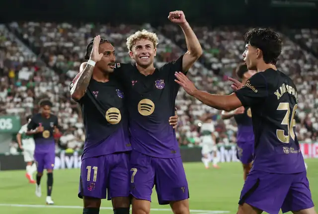 Barcelona viene de golear a Elche por LaLiga Barcelona viene de golear a Elche por LaLiga