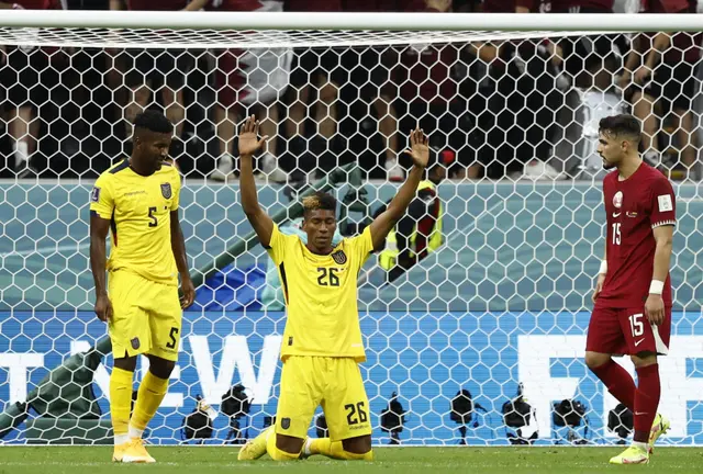  Kevin Rodríguez ingresó por Michael Estrada ante Qatar.   