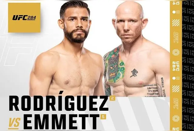Yair Rodríguez vs. Josh Emmet por UFC 284.