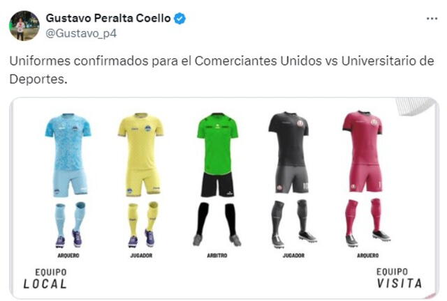 Universitario vs Comerciantes Unidos
