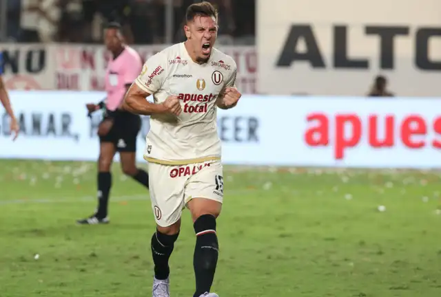 Diego Churín llegó a Universitario como el flamante '9' internacional | Foto: GLR   