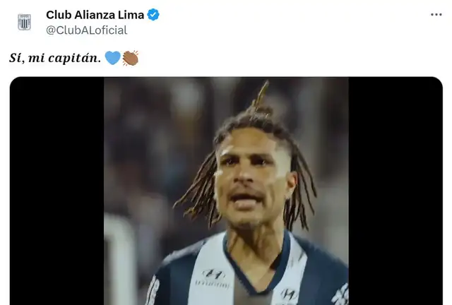 Alianza Lima, Paolo Guerrero