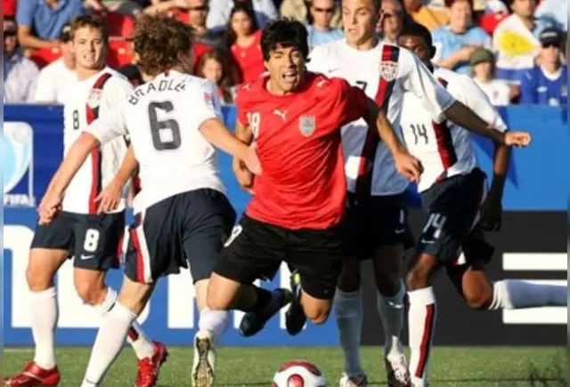 Uruguay vs. Estados Unidos en el Mundial Sub 20 de Canadá 2007.