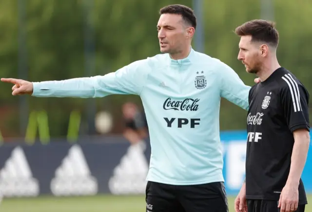 Lionel Messi en Argentina