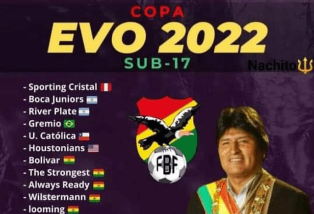 Copa Evo 2022 (Foto: Twitter)