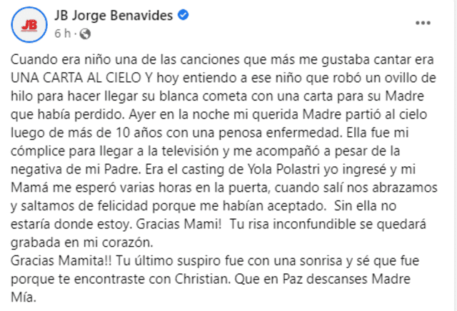 jorge benavides