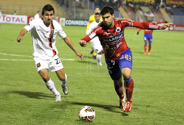 Melgar contra Deportivo Pasto en la Copa Sudamericana.