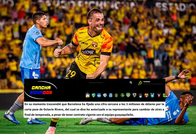 Octavio Rivero, Barcelona SC