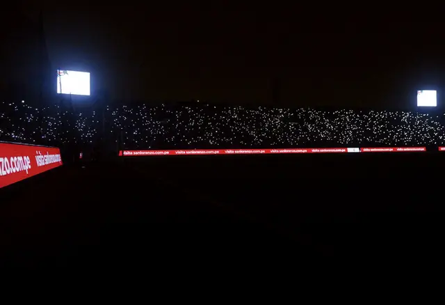 El estadio de Matute el día del apagón. Foto: Luis Jiménez.   