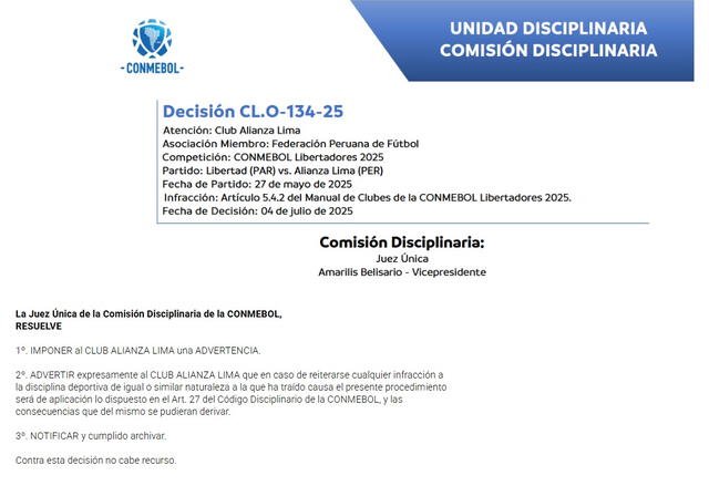 conmebol alianza lima
